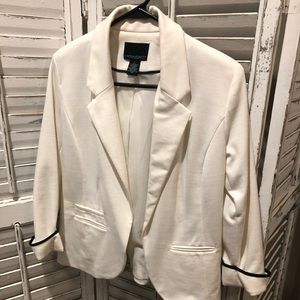 White Cynthia Rowley Blazer